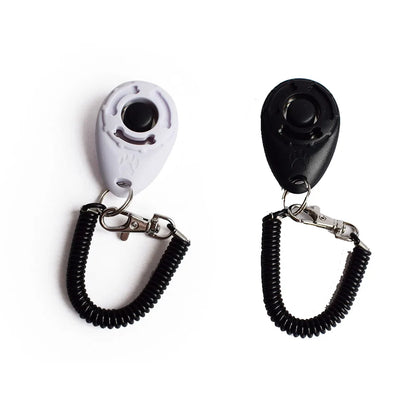 2/Pack Dog Training Clicker with Adjustable Wrist Strap Durable Lightweight Easy To Use for Cats Puppy Birds Horses
