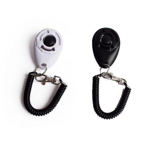 2/Pack Dog Training Clicker with Adjustable Wrist Strap Durable Lightweight Easy To Use for Cats Puppy Birds Horses
