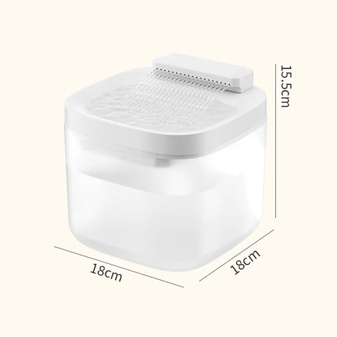 3L/101.45oz Automatic Cat Water Fountain Large Capacity Pet Dog Water Dispenser Circulating Filter Mute Pet Fountain Feeder