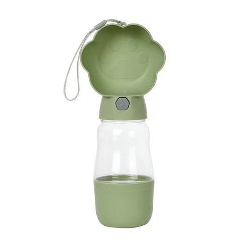 Portable Dog Water Bottle for Small Large Dogs Cats Leakproof Puppy 2 in 1 Water Food Container Chihuahua Bulldog Pet Supplies