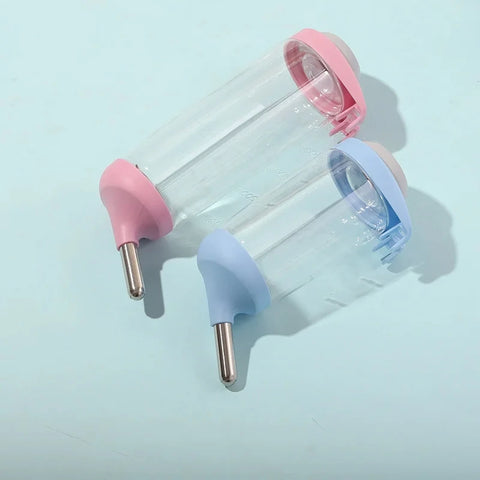 Pet cat dog Drinker Water Bottle Dispenser Feeder Hanging Pet Dog Guinea Pig Squirrel Rabbit Drinking Head Pipe Fountain