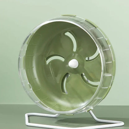 Hamster Sport Running Wheel Rat Small Rodent Mice Silent Jogging Hamster Gerbil Exercise Play Toys Brackets Accessories