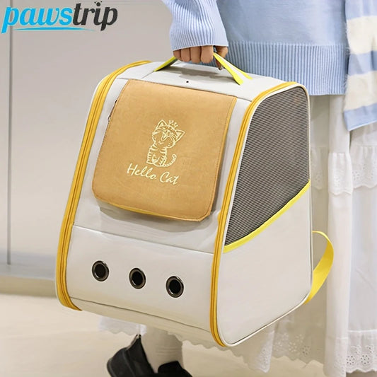 Pet Cat Carrier Bag Outdoor Travel Backpack for Cats Small Dogs Breathable Cat Carrier Bag Pet Supplies