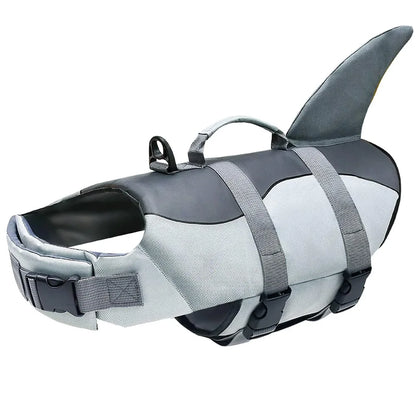 Pet Dog Life Jacket Enhanced Buoyancy Small Dogs Swimming Clothes Safety Vest with Handle for Medium Large Dog Surfing Costume