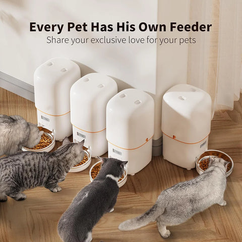 2L 5G Camera Pet Feeder Automatic Cat Smart Food Dispenser Auto Dog Slow Food WIFI Timed Quantitative Video Food Feeding Bowls