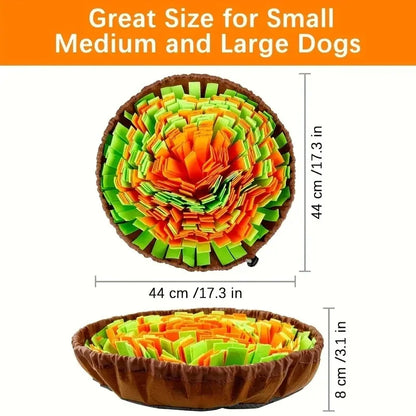 Washable Sniffing Pad Foldable Dog Slow Feeding Mat Toy Dog Training Snuff Mat