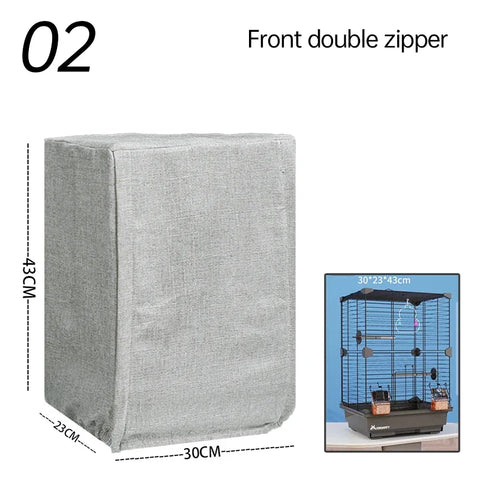 Bird Cage Cover Sunshade Breathable and Splashproof Large Bird Cage Cover Parrot Cage Shading Protective Products Bird Supplies