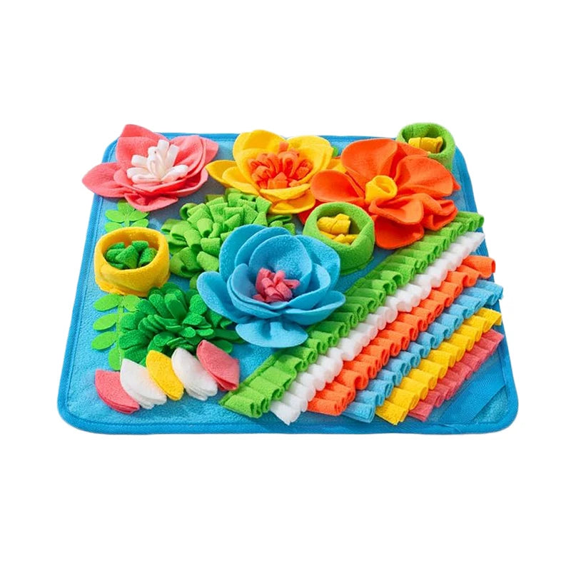 Pet Sniffing Pad Dog And Cat Foraging Toys Indoor Play Eating Mat Relieve Stress And Release Energy Treasure Hunting Slow Food