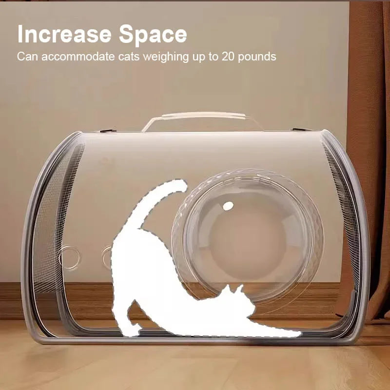 Portable Pet Carrier Bag for Small Dogs Cats Outdoor Foldable cat bag Breathable cat Shoulder Bag Pet Supplies