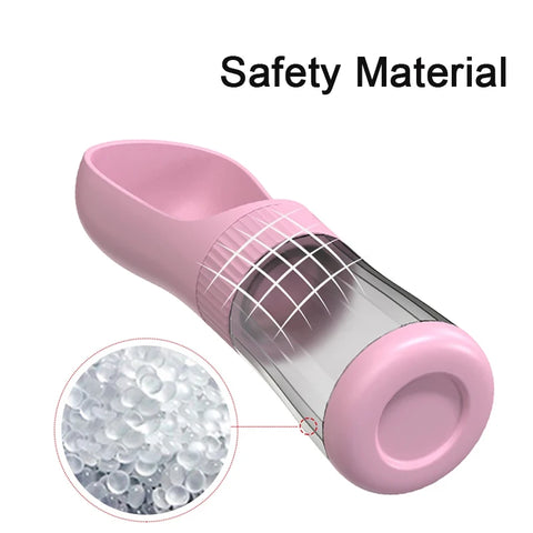 Portable Dog Water Bottle With Food Container Travel 2 in 1 Pet Water Dispenser For Small Large Dogs Cat Labrodor Drinking Bowls