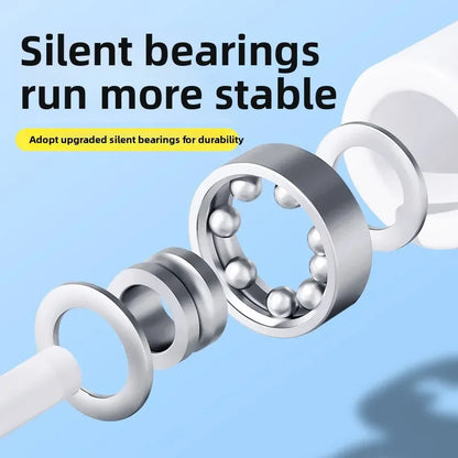 Pet Hamster Running Practice Wheel Mute Flying Saucer Steel Axle Wheel Running Disc Toys Cage It's A Good Choice for Small Pets