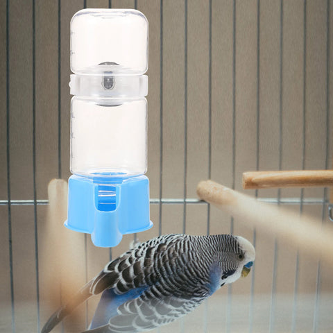 Bird Drinker Drinking Accessory Parrot Water Fountain Automatic Feeder Feeders Plastic Waterer Dispenser Automatic Waterer
