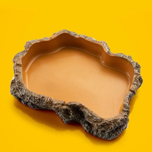 Pet Bowl Simulation Rock Escape Proof Bowl Reptiles Simulation Rock Bowl