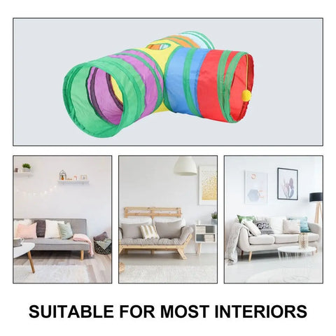 Pet Supplies Cat Play Tunnel Tube Collapsible Hamster House Tunnel For Pet Gerbil Rat Small Animals