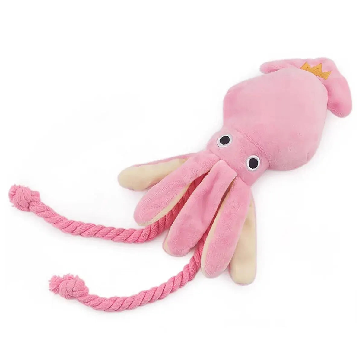 Supet Octopus Plush Rope Toy for Small Pets – Bite-Resistant, Fun and Interactive, Suitable for Indoor and Outdoor Play