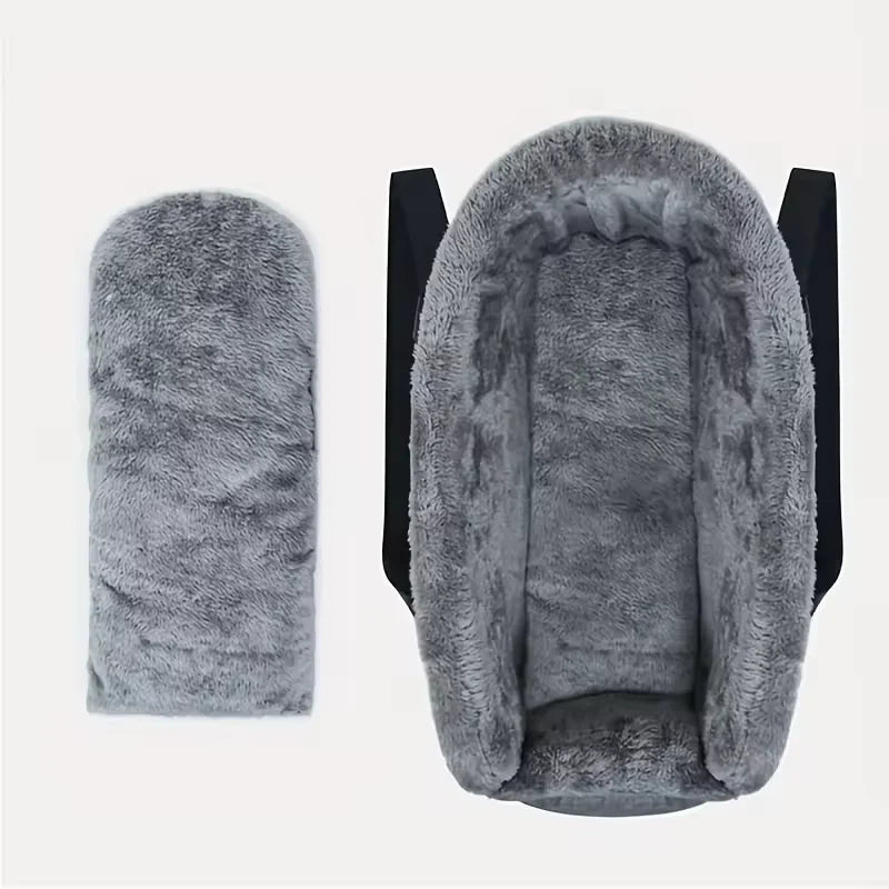 Portable Pet Car Seat with Detachable Armrest Pillow Lift Seat Safety Buckle and Central Control for Medium Small Dogs and Cats