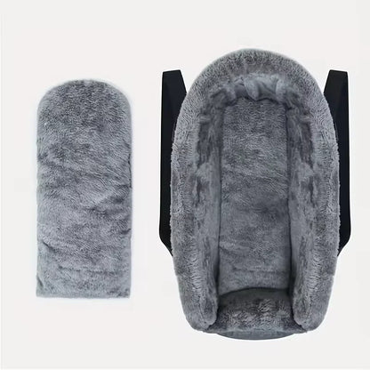 Portable Pet Car Seat with Detachable Armrest Pillow Lift Seat Safety Buckle and Central Control for Medium Small Dogs and Cats