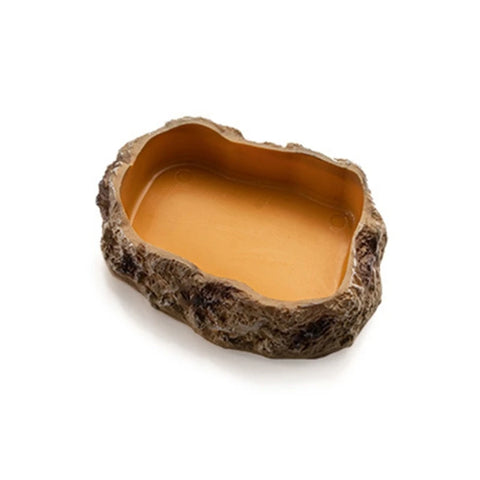 Pet Bowl Simulation Rock Escape Proof Bowl Reptiles Simulation Rock Bowl