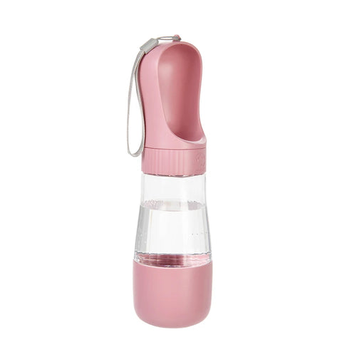Portable Dog Water Bottle With Food Container Travel 2 in 1 Pet Water Dispenser For Small Large Dogs Cat Labrodor Drinking Bowls