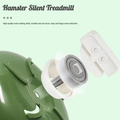 Rat Exercise Wheel Hamster Sport Running Wheel Small Rodent Mice Silent Jogging Pets Running Sports Gerbil Exercise Play Toys