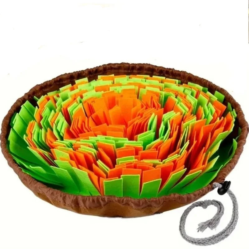Washable Sniffing Pad Foldable Dog Slow Feeding Mat Toy Dog Training Snuff Mat