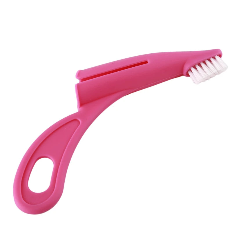 1Pcs Pet Finger Toothbrush Teddy Dog Brush Bad Breath Tartar Teeth Tool Dog Cat Cleaning Supplies 2 Colors Dog Toothbrushes