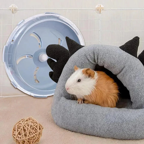 Rat Exercise Wheel Hamster Sport Running Wheel Small Rodent Mice Silent Jogging Pets Running Sports Gerbil Exercise Play Toys
