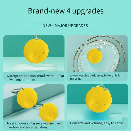Smart Android Tracker Tag Anti-Lost Device For Apple's For Google Find My App Bluetooth  Elderly Keys Pets Kids Locator Finder
