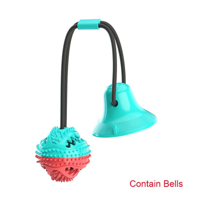 Large Dog Ball Toys Suction Cup Ropes Interactive Leaking Slow Feeder Chew Toy Toothing Clean Toys3ys