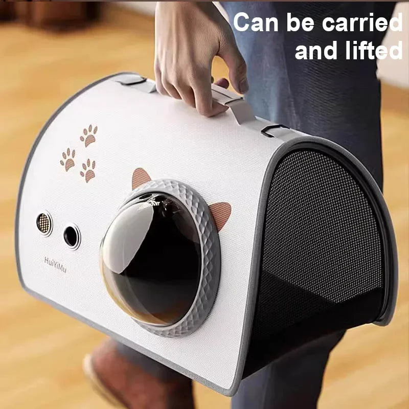Portable Pet Carrier Bag for Small Dogs Cats Outdoor Foldable cat bag Breathable cat Shoulder Bag Pet Supplies
