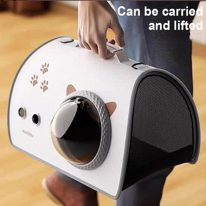 Portable Pet Carrier Bag for Small Dogs Cats Outdoor Foldable cat bag Breathable cat Shoulder Bag Pet Supplies