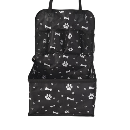 Dog Car Seat with Storage Pockets,Scratch Proof Durable Pet Booster Car Front Seat for Small Medium Dog