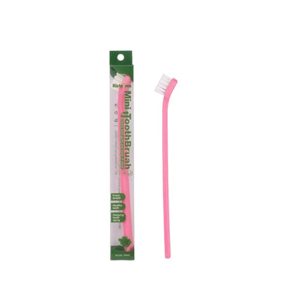 Vet Recommended Dog Toothbrush - Micro Head Teeth Cleaning Tool for Small Mouth Dogs Cats, 360° Gum Care Pet Dental Kit